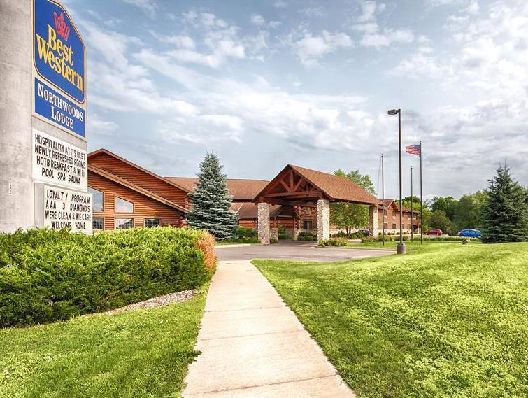 Best Western Northwoods Lodge Siren Bagian luar foto